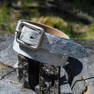 Streets Ahead Silver and Gray Belt